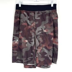 Lululemon Men's T.H.E. Short Linerless Medium 11" Brown Camo
